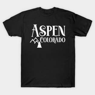 Aspen Colorado Rocky Mountains T-Shirt